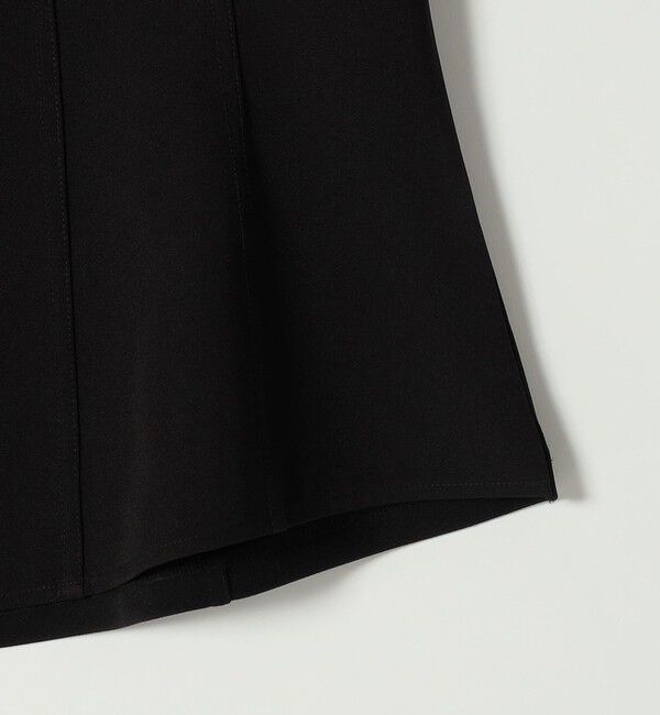 quaranciel「quaranciel:〈洗濯機可能〉カットジョーゼット ドッキング コルセット プルオーバー」|Tシャツ・カットソー|