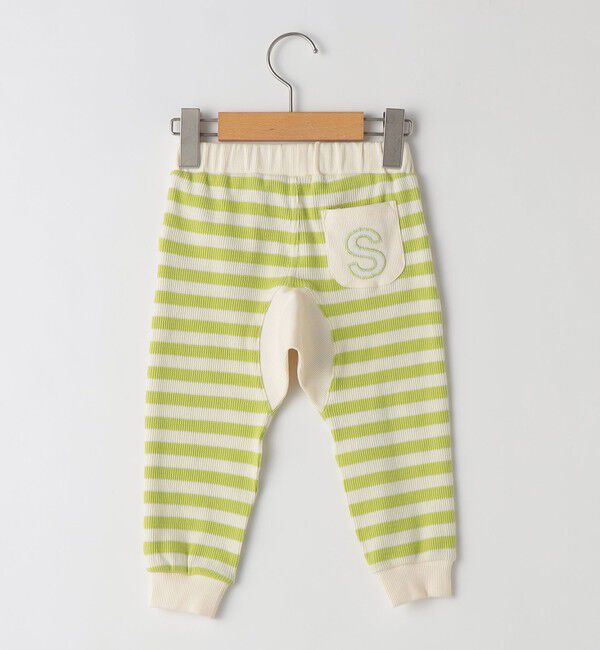 SHIPS KIDS「SHIPS KIDS:80～90cm / ベビー ボーダー パンツ」|その他ベビーウェア|