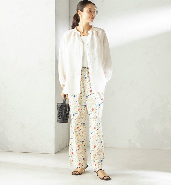 SHIPS for women「〈手洗い可能〉LIBERTY プリント パンツ」|その他|