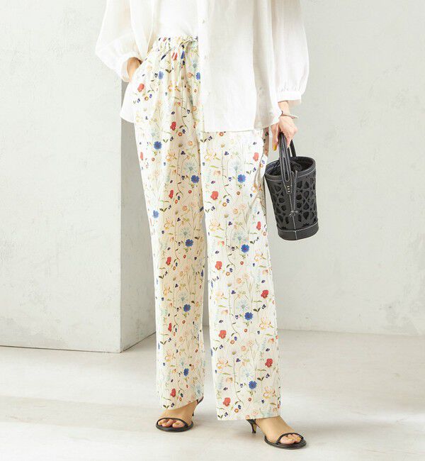 SHIPS for women「〈手洗い可能〉LIBERTY プリント パンツ」|その他|