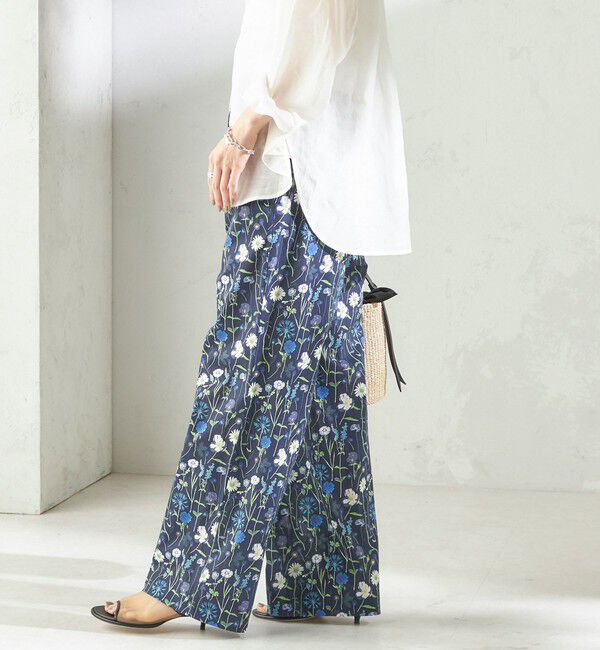 SHIPS for women「〈手洗い可能〉LIBERTY プリント パンツ」|その他|