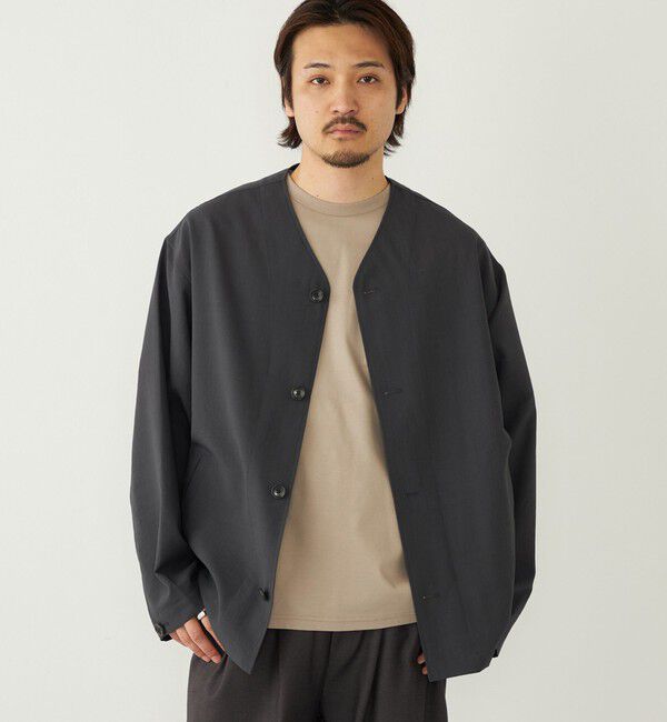 SHIPS Colors 「SHIPS Colors:〈吸水速乾・接触冷感・洗濯機可能〉ドライ ワッシャー シャツ カーディガン◇」|カーディガン|