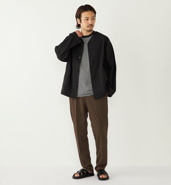 SHIPS Colors 「SHIPS Colors:〈吸水速乾・接触冷感・洗濯機可能〉ドライ ワッシャー シャツ カーディガン◇」|カーディガン|