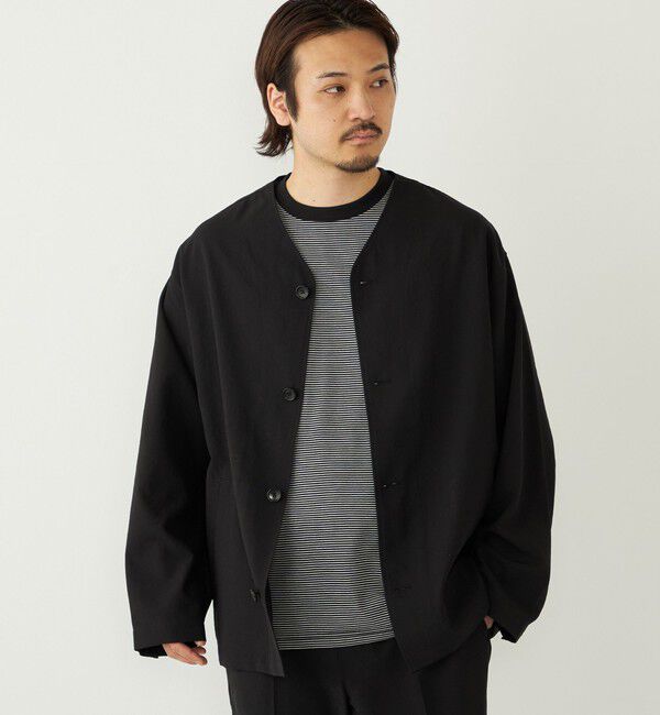 SHIPS Colors 「SHIPS Colors:〈吸水速乾・接触冷感・洗濯機可能〉ドライ ワッシャー シャツ カーディガン◇」|カーディガン|