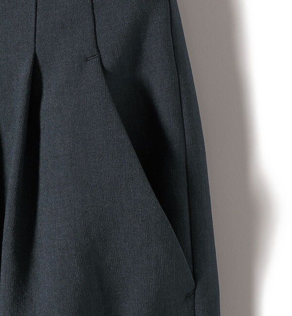 SHIPS for women「〈手洗い可能〉ドライ シャンタン フロント タック パンツ」|その他|