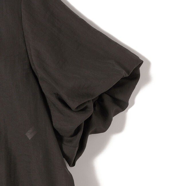 SHIPS for women「《予約》【WEB限定】〈手洗い可能〉バルーン スリーブ 裾 ドロスト ブラウス」|シャツ・ブラウス|