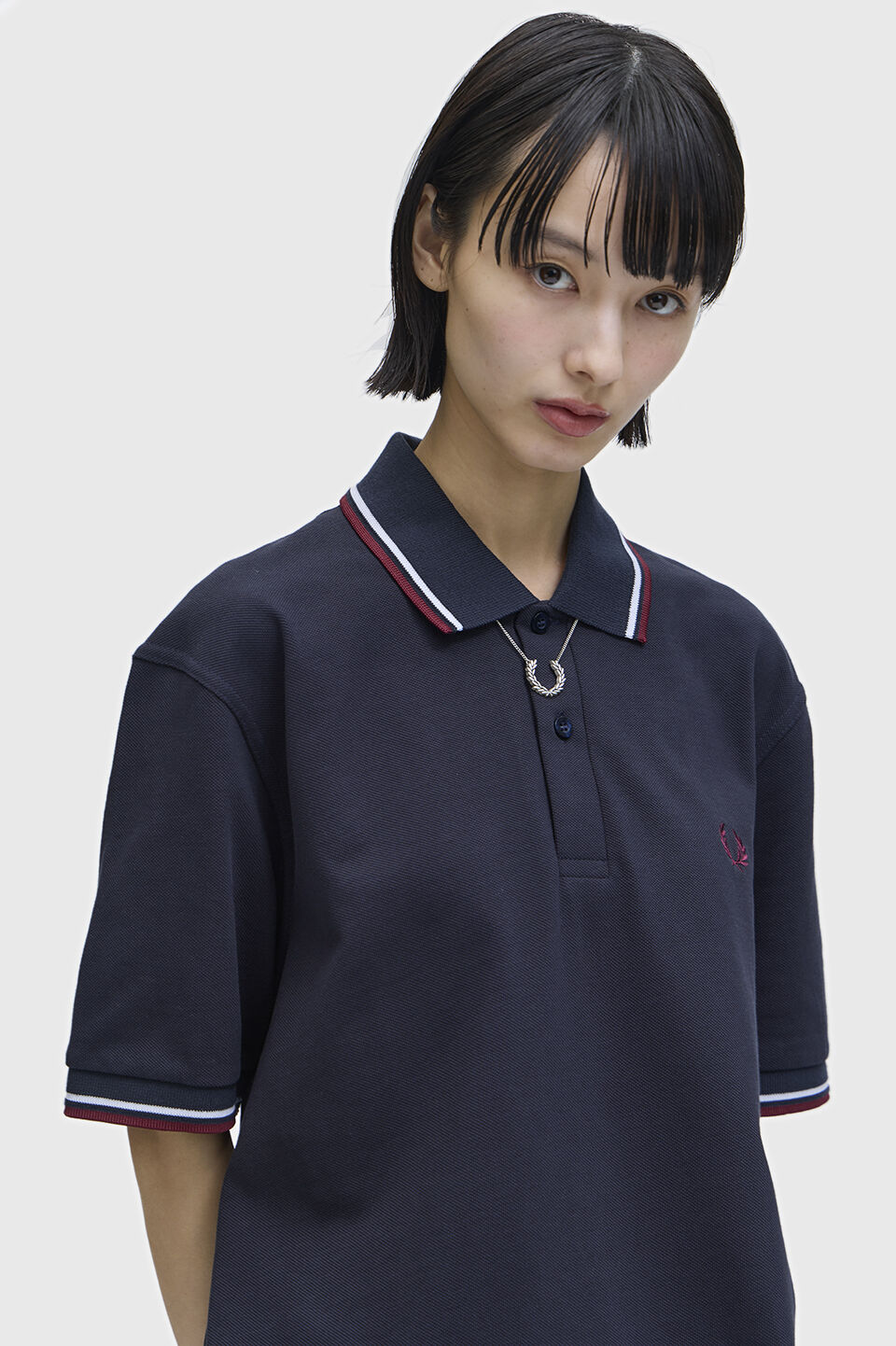 FRED PERRY 「The Fred Perry Shirt  M12 」|ポロシャツ|NAVY