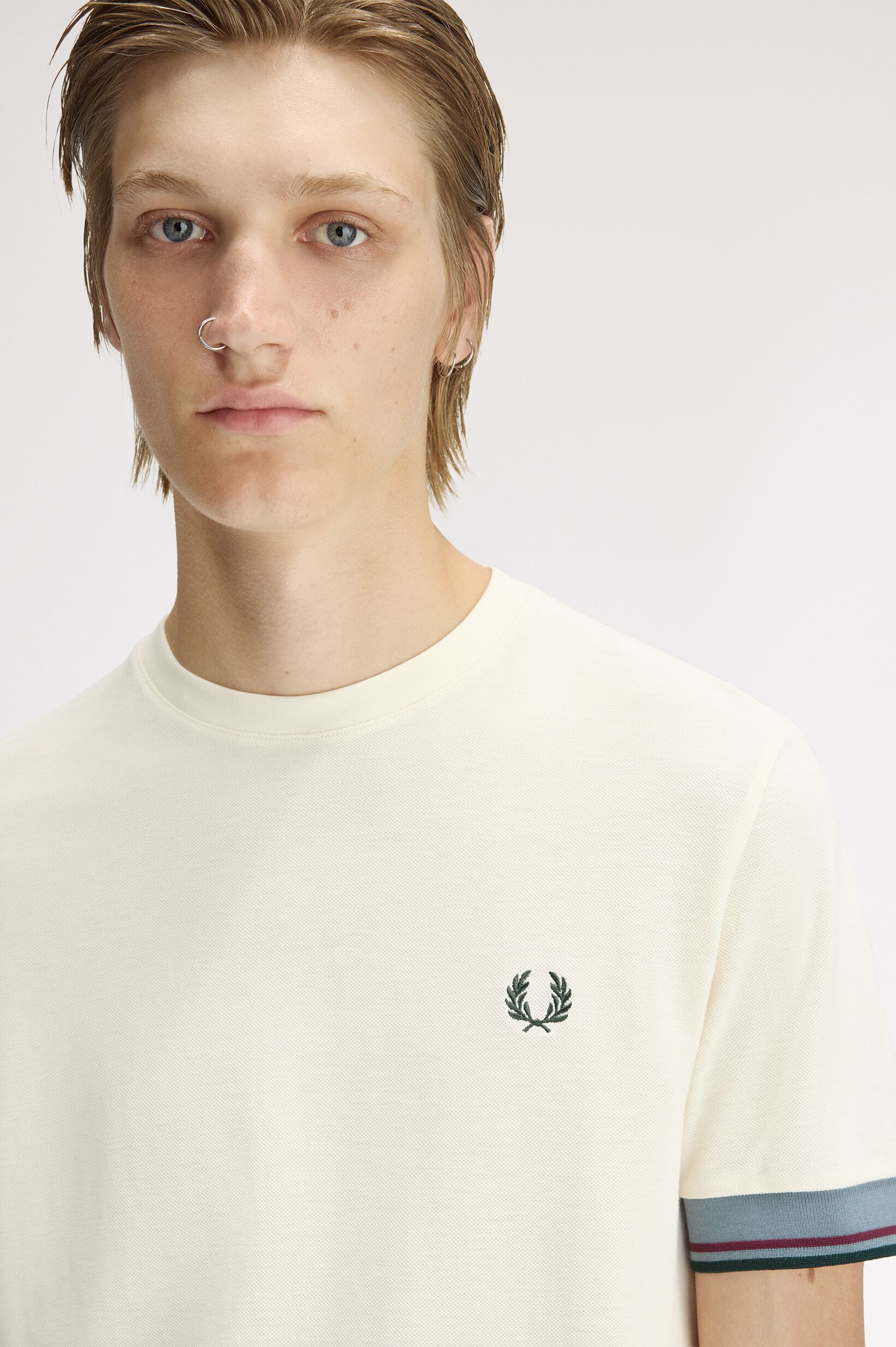 FRED PERRY 「Twin Tipped Cuff T-Shirt」|Tシャツ・カットソー|