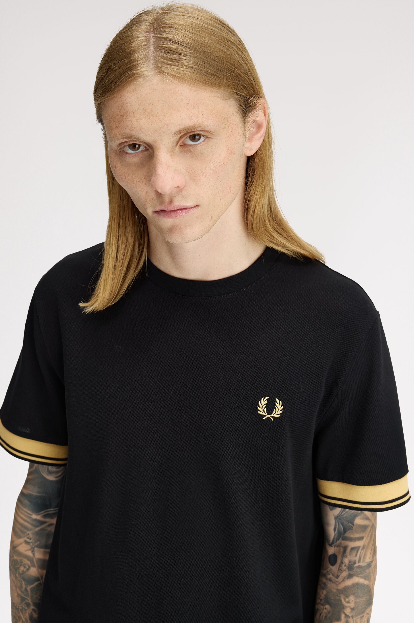 FRED PERRY 「Twin Tipped Cuff T-Shirt」|Tシャツ・カットソー|