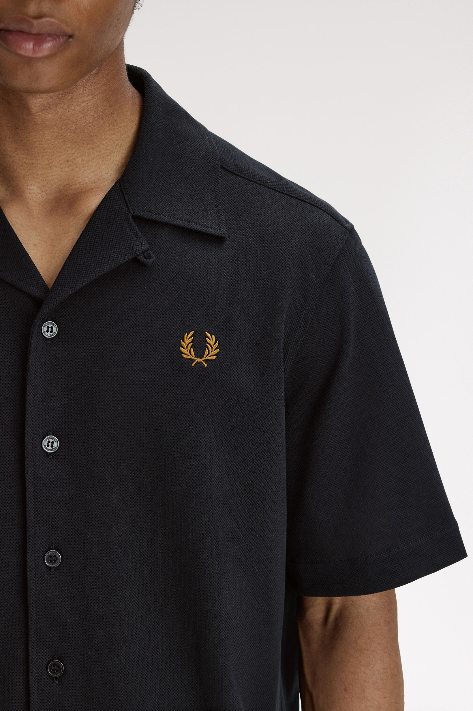 FRED PERRY 「Compress Mesh Revere Collar Shirt」|シャツ・ブラウス|