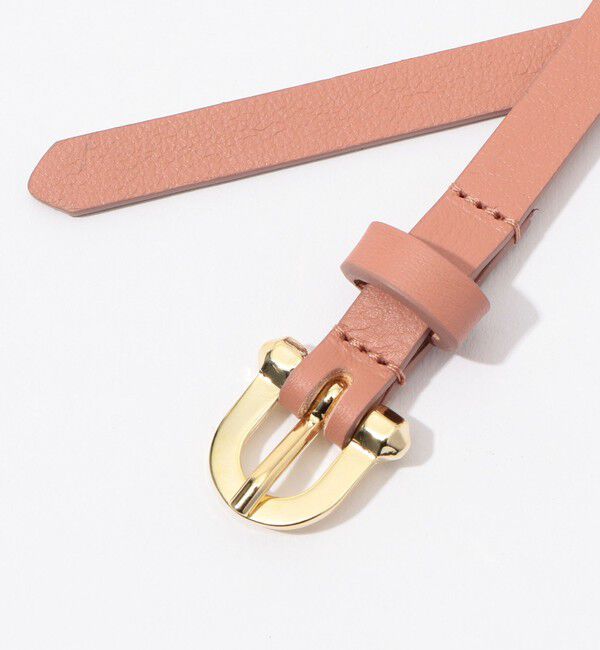 TOMORROWLAND GOODS「AMBOISE スムースレザーベルト」|ベルト|