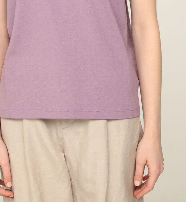 GALERIE VIE「コットン クルーネックプルオーバー」|Tシャツ・カットソー|