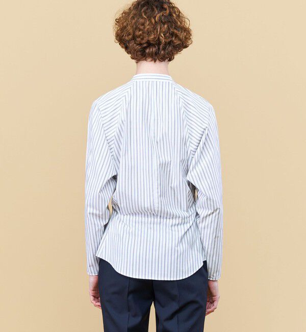 DES PRES「スビンコットンツイル ラグランフィットウエストブラウス」|シャツ・ブラウス|