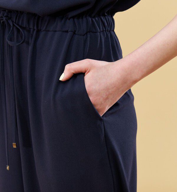 DES PRES「ジャージーライクジョーゼット オールインワン」|オールインワン|