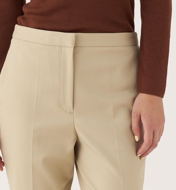 DES PRES「ハイカウントコットン シガレットパンツ」|スラックス|