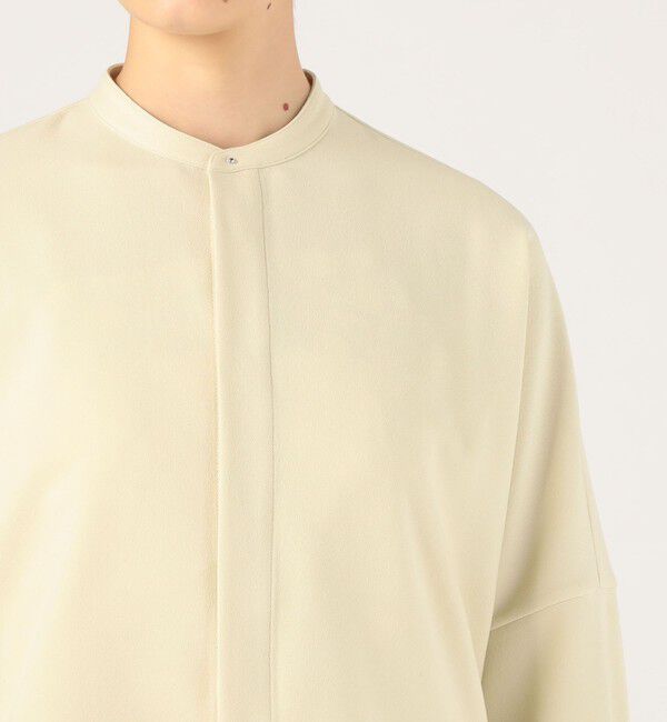 MACPHEE「【WEB限定】ポリエステルフラノ コクーンシャツ」|シャツ・ブラウス|