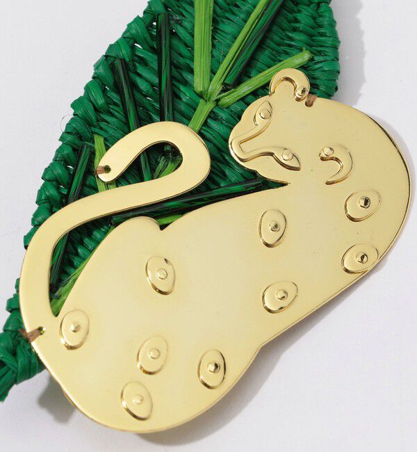 TOMORROWLAND GOODS「Mercedes Salazar Jaguar Leaf ブローチ」|ブローチ・コサージュ|