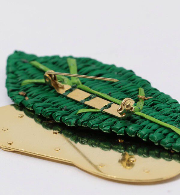 TOMORROWLAND GOODS「Mercedes Salazar Jaguar Leaf ブローチ」|ブローチ・コサージュ|