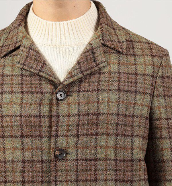 TOMORROWLAND BUYING WEAR「【別注】CARUSO ウールチェック ショートブルゾン」|ブルゾン・スタジャン|