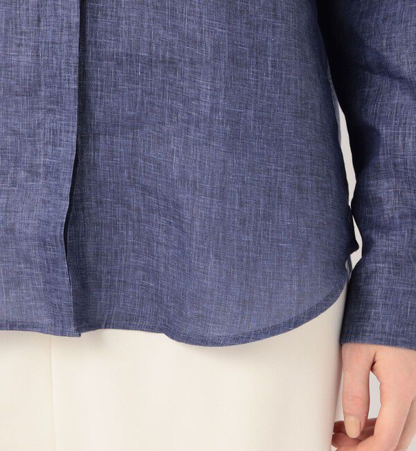 TOMORROWLAND BUYING WEAR「BOURRIENNE PASTEL LIN MARINE リネンブラウス」|シャツ・ブラウス|