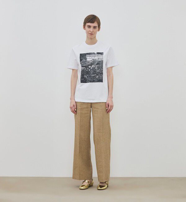 TOMORROWLAND GOODS「【別注】LISA KING GREENHOUSE ハーフスリーブプルオーバー」|Tシャツ・カットソー|