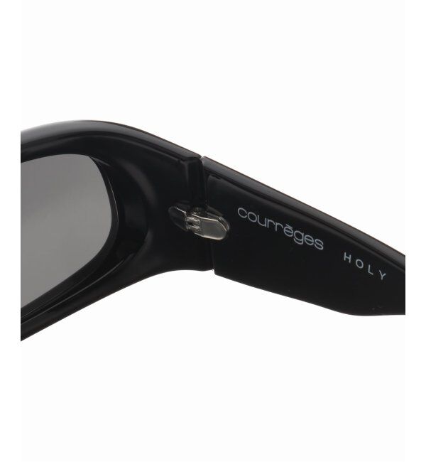 EYETHINK「【COURREGES / クレージュ】HOLY SUNGLASSES black」|サングラス|