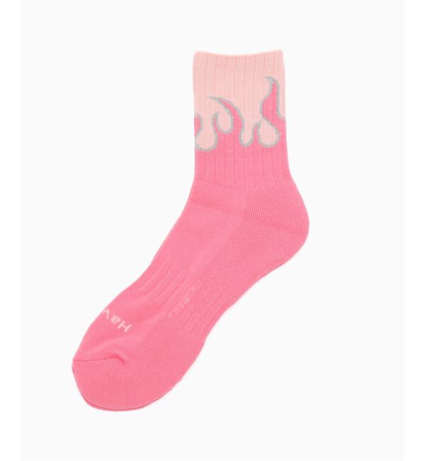JOINT WORKS「ROSTER SOX / ロスターソックス FIRE」|ソックス|ピンク
