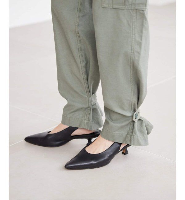 SLOBE IENA「《追加》SLOBE バッグスリングパンプス」|パンプス|