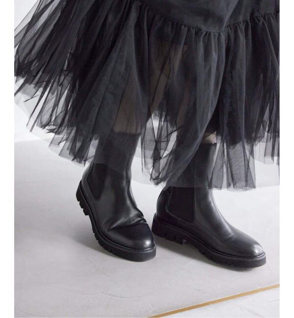 SLOBE IENA「《追加3》SLOBE IENA サイドゴアブーツ」|ショートブーツ|