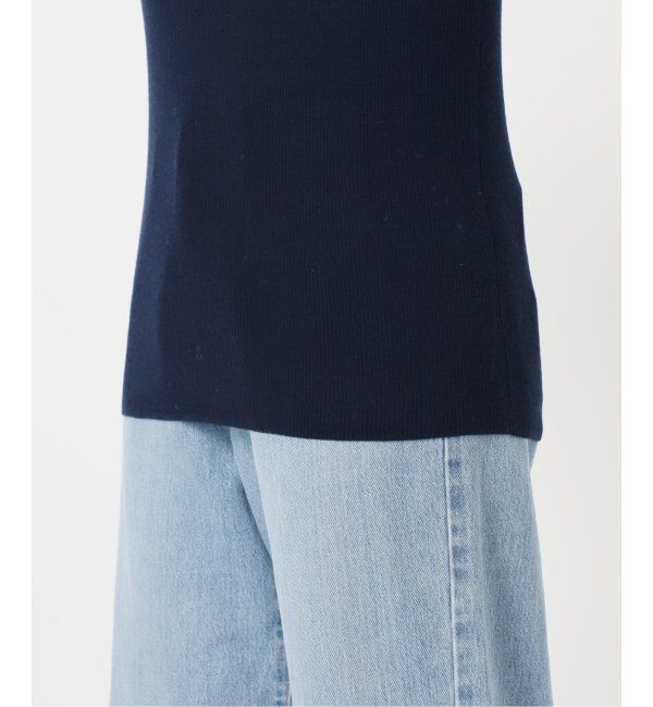 IENA LA BOUCLE「IENA LA BOUCLE 強撚ウールクルーネックプルオーバー」|ニット・セーター|