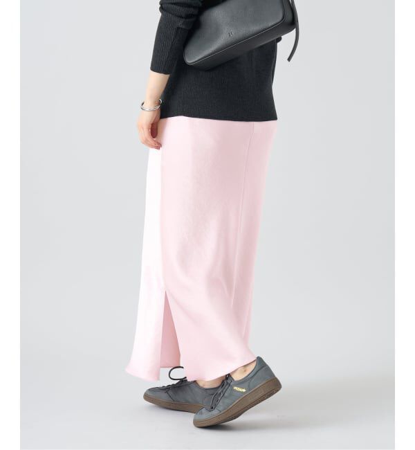 IENA「《追加10》ダブルサテンスカート」|スカート|