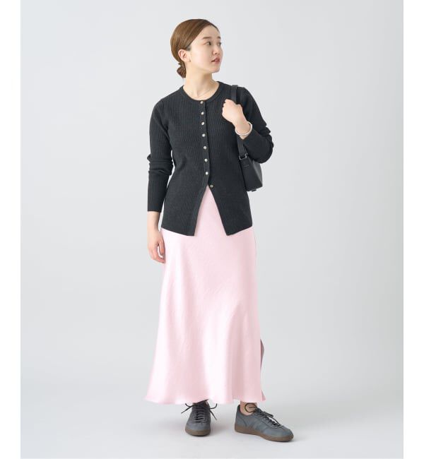 IENA「《追加10》ダブルサテンスカート」|スカート|