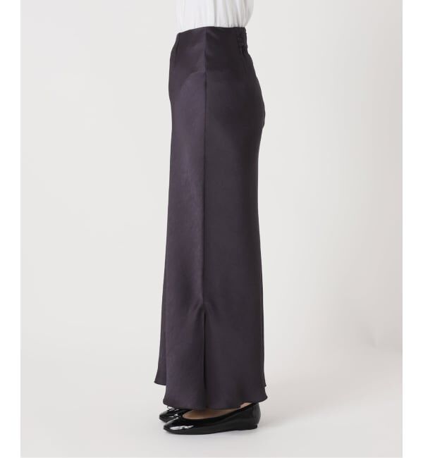 IENA「《追加10》ダブルサテンスカート」|スカート|