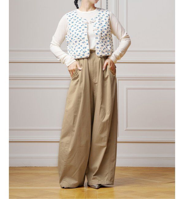 IENA LA BOUCLE「IENA LA BOUCLE シアーフライスロングスリーブTシャツ」|Tシャツ・カットソー|