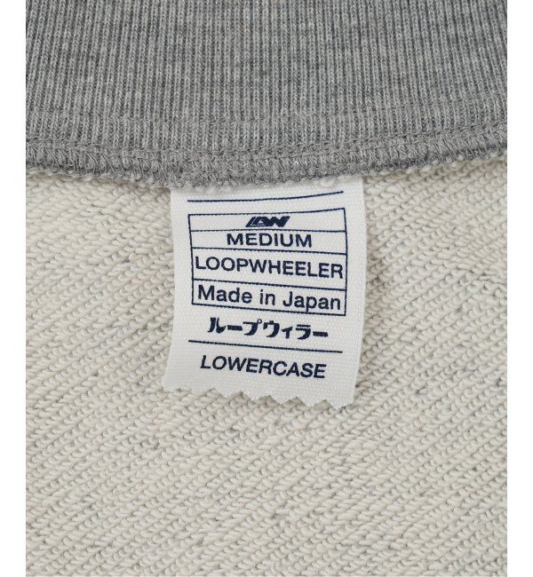 IENA「LOOPWHEELER for LOWERCASE 別注 ライトツリウラケ Vネックベスト」|ベスト・ジレ|