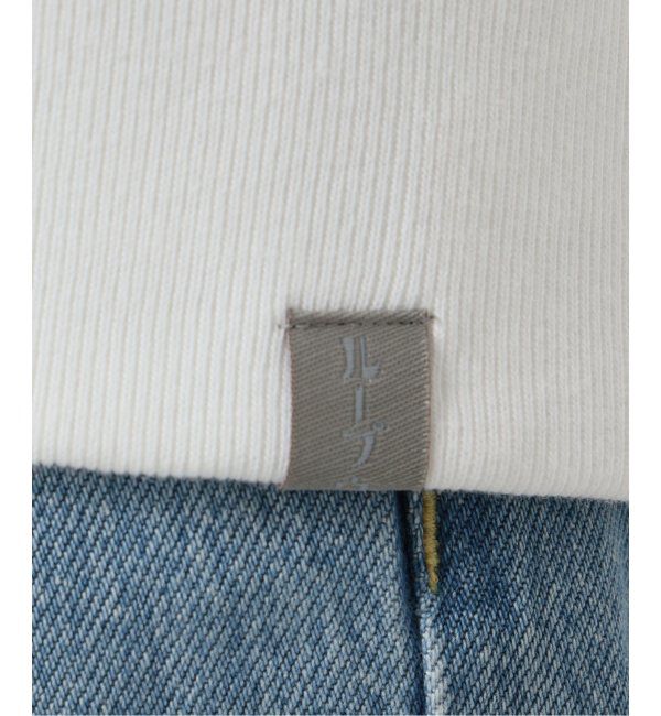 IENA「LOOPWHEELER for LOWERCASE 別注 ライトツリウラケ Vネックベスト」|ベスト・ジレ|