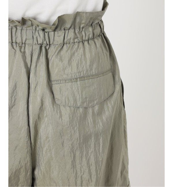 IENA LA BOUCLE「IENA LA BOUCLE ナイロンシルクライトタフタカーゴパンツ」|カーゴ|