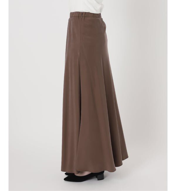 SLOBE IENA「《3サイズ展開/WEB限定/追加4》フィブリルマーメイドフレアスカート」|スカート|