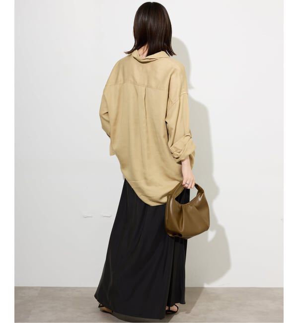 SLOBE IENA「《3サイズ展開/WEB限定/追加4》フィブリルマーメイドフレアスカート」|スカート|