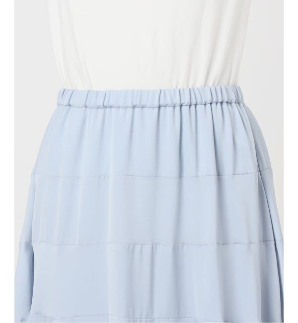 SLOBE IENA「《予約》ティアードフレアスカート」|スカート|