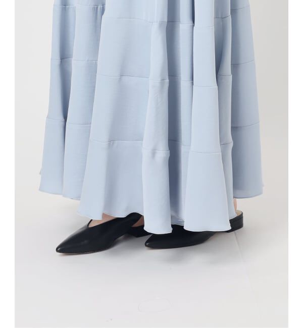 SLOBE IENA「《予約》ティアードフレアスカート」|スカート|