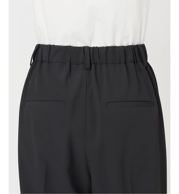 SLOBE IENA「《汗染み防止/接触冷感/吸水速乾/予約》PEストレッチイージースラックス」|スラックス|