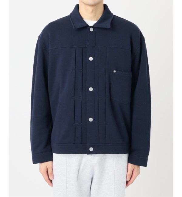 EDIFICE「【LOOPWHEELER for LOWERCASE &times; POGGYTHEMAN】別注 スウェット トラッカージャケット」|その他|