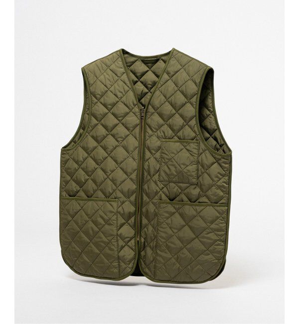 EDIFICE「Barbour for MARKAWARE & EDIFICE 別注 QUILTING VEST」|ダウン|