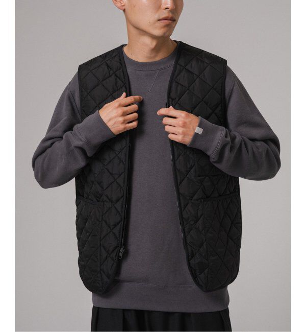 EDIFICE「Barbour for MARKAWARE & EDIFICE 別注 QUILTING VEST」|ダウン|
