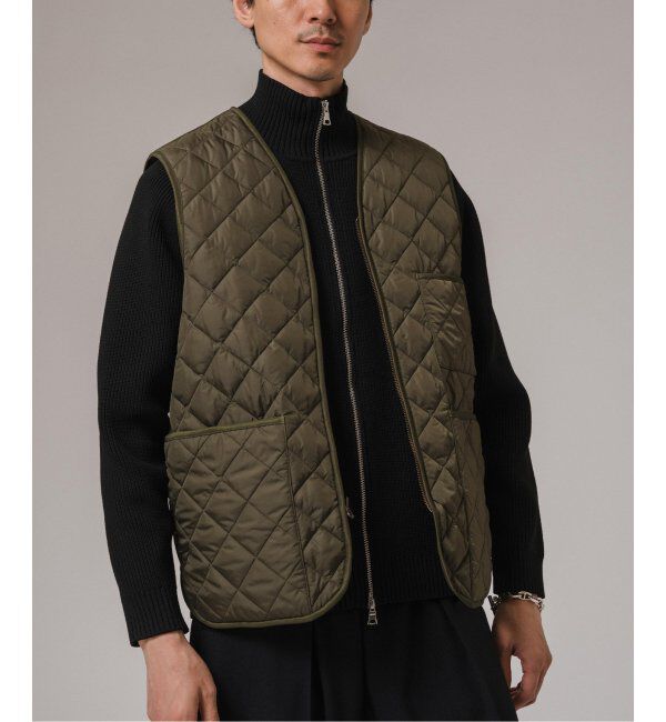 EDIFICE「Barbour for MARKAWARE & EDIFICE 別注 QUILTING VEST」|ダウン|