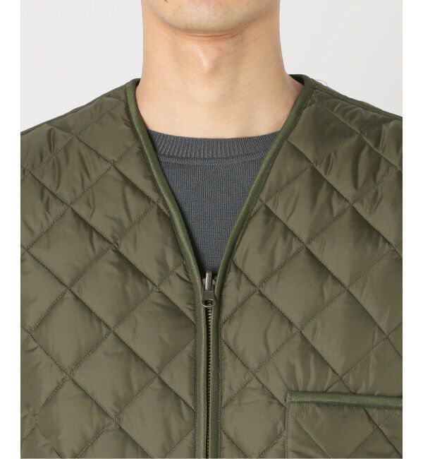 EDIFICE「Barbour for MARKAWARE & EDIFICE 別注 QUILTING VEST」|ダウン|
