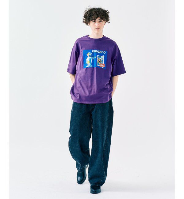 417 EDIFICE「SAVIGNAC サヴィニャック 別注 French Company プリントTシャツ 2」|Tシャツ・カットソー|