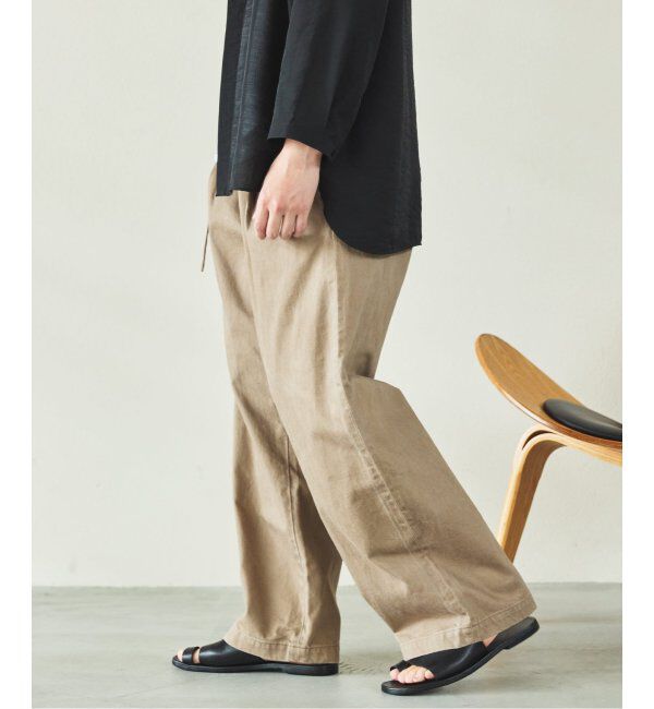 EDIFICE「フェード  ベルテッド トラウザー」|デニム|