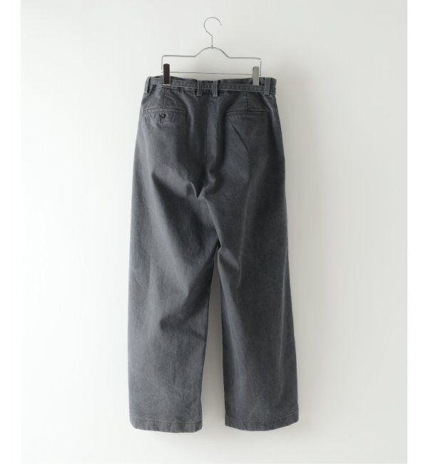 EDIFICE「フェード  ベルテッド トラウザー」|デニム|